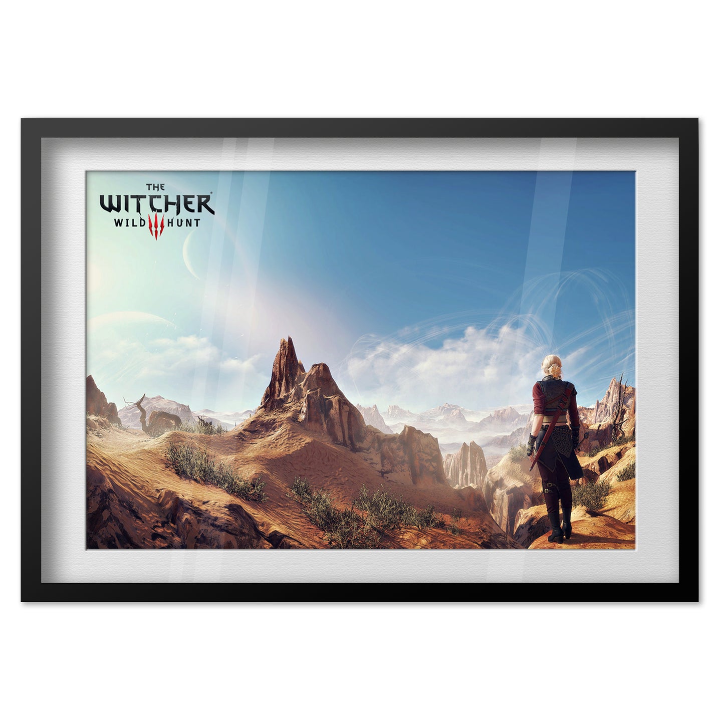 The Witcher 3 Poster — Key Art 03 Print | RPG Gaming Wall Art