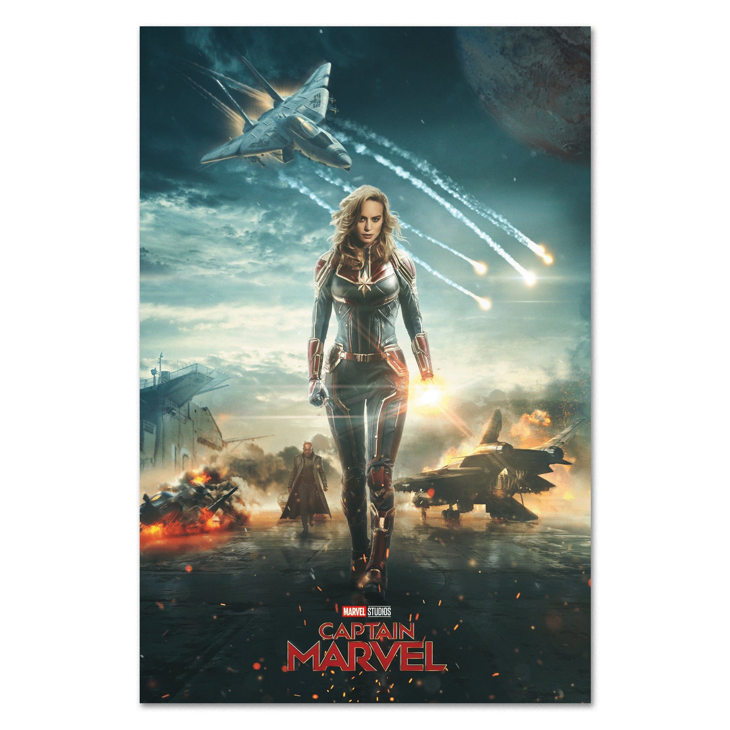 Captain Marvel Movie Poster | Official Art 01