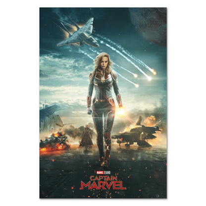 Captain Marvel Movie Poster | Official Art 01