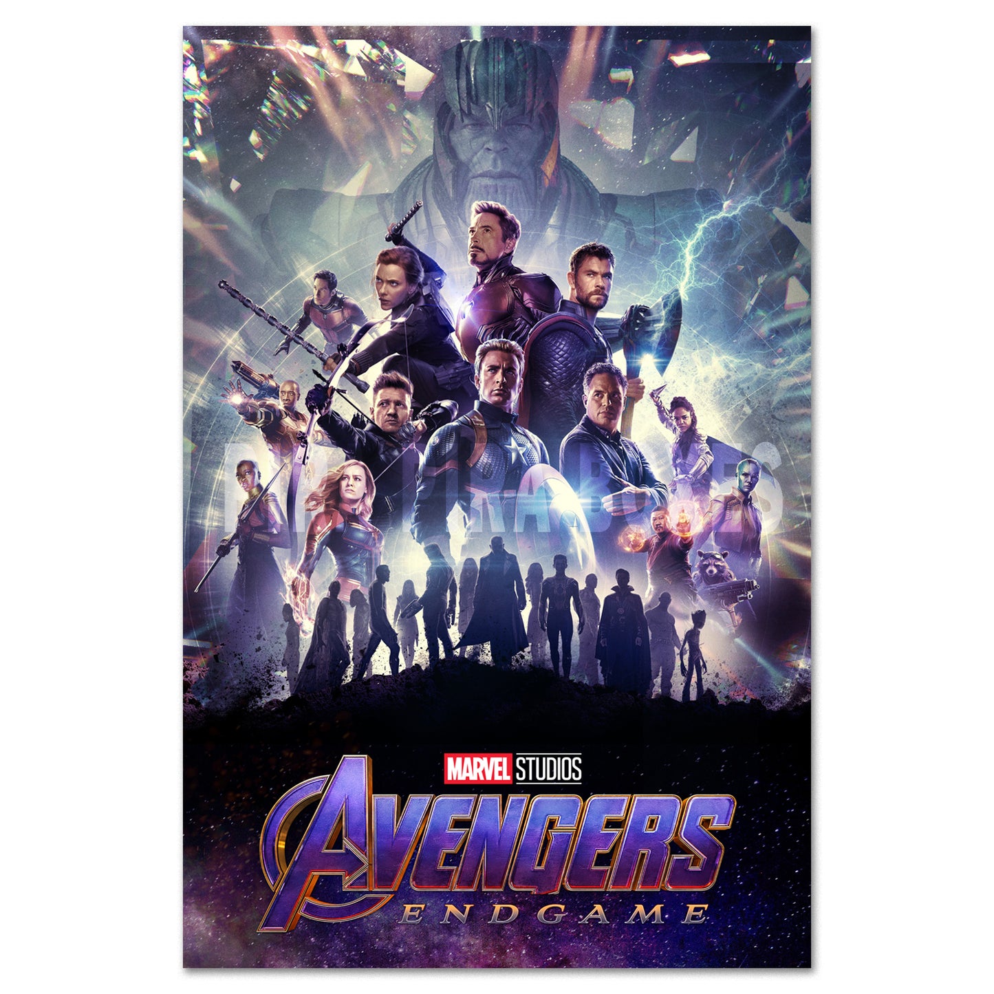 Avengers End Game Movie Poster | Official Art Asia Promotional
