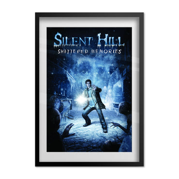 Silent Hill Shattered Memories Poster — Key Art Print | Horror Gaming Wall Art