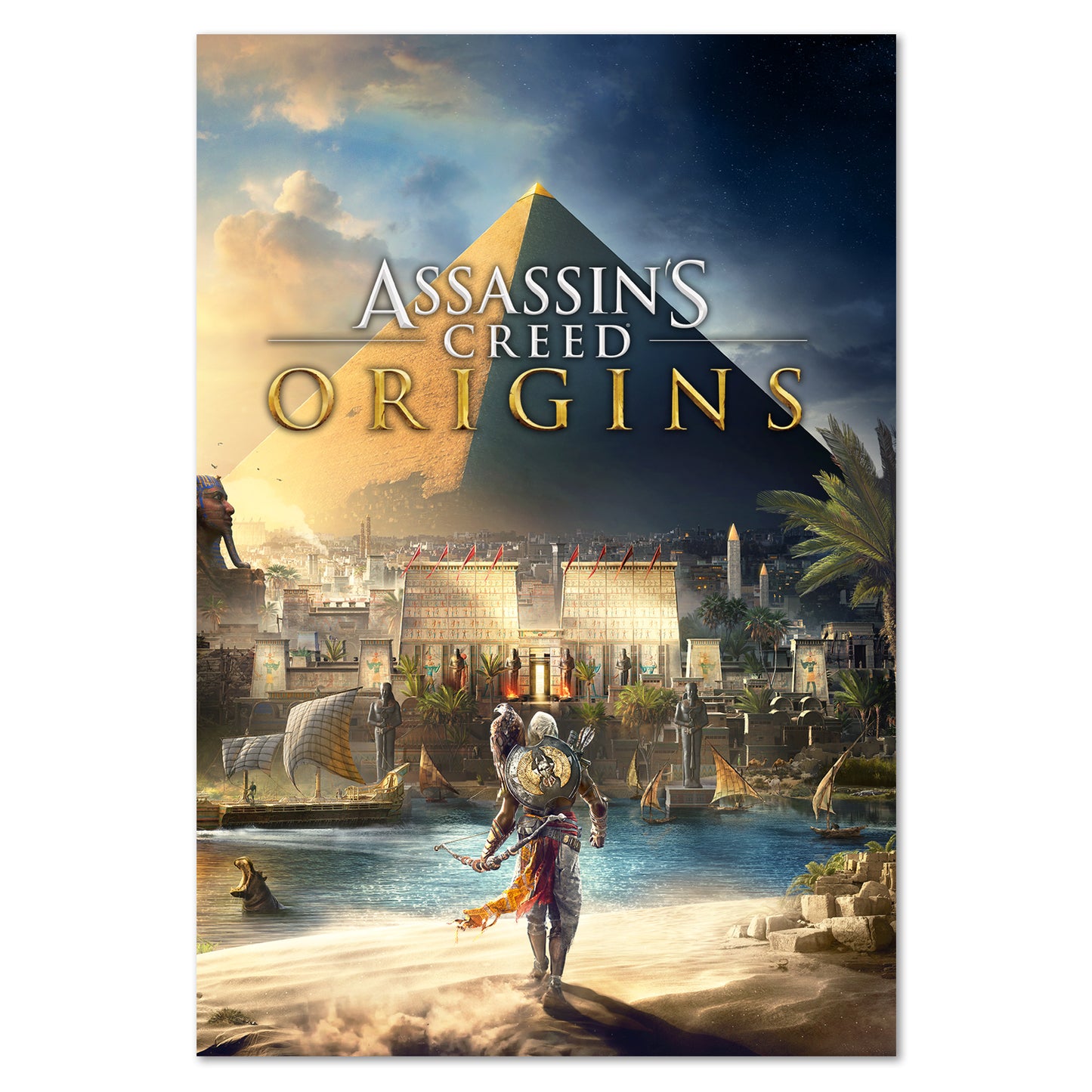 Assasin's Greed Origins Game Poster | Official Art