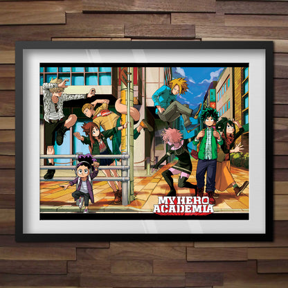 My Hero Academia Poster — Key Art 01 Print | Anime Wall Art