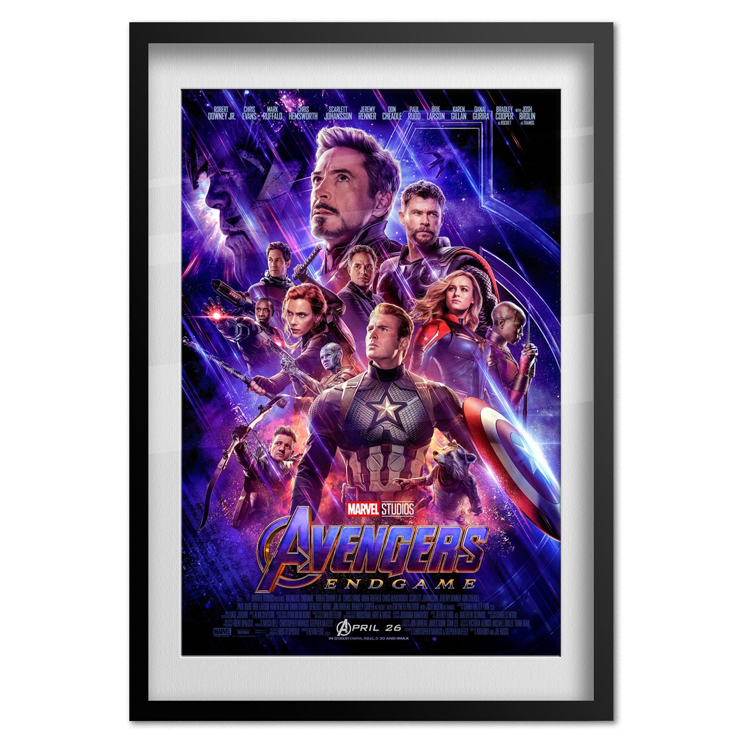 Avengers End Game Movie Poster | Official Art