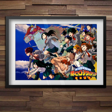 My Hero Academia Poster — Key Art Print | Anime Wall Art