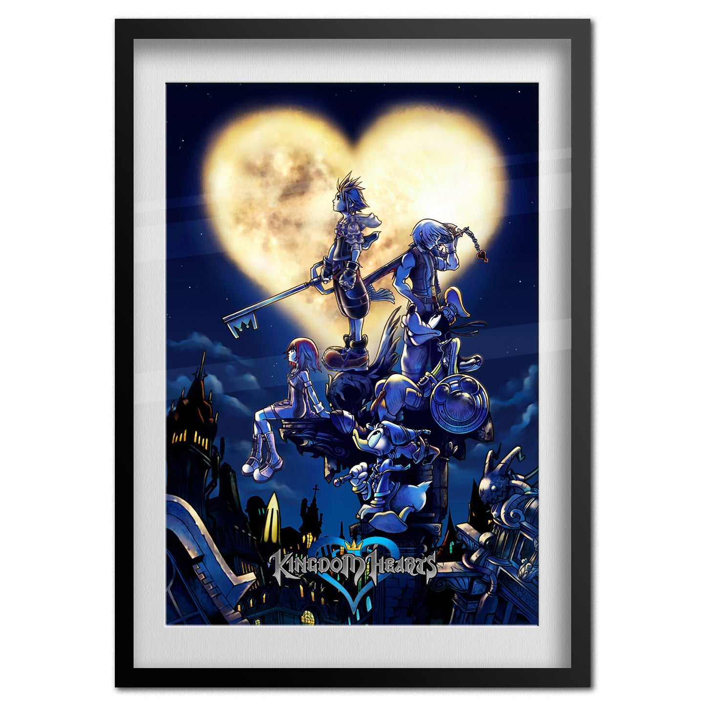 Kingdom Hearts Poster — Official Promotion Art Print | JRPG Gaming Wall Art