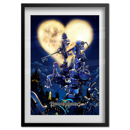 Kingdom Hearts Poster — Official Promotion Art Print | JRPG Gaming Wall Art