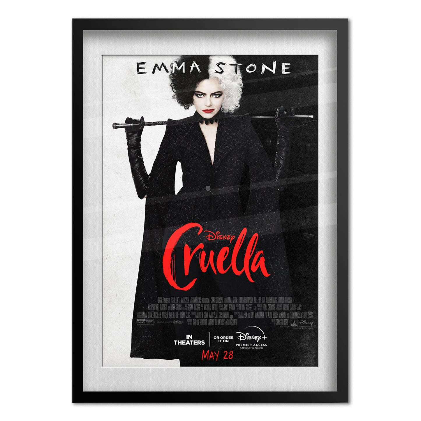 Cruella Disney Movie Poster | Official Art 01