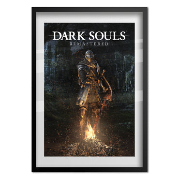 Dark Souls Remastered Game Poster | Official Art