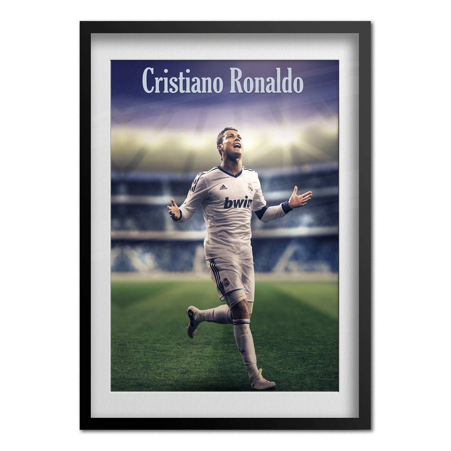 Cristiano Ronaldo Poster CR7 Motivational Print | Official Art 03