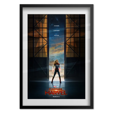 Captain Marvel Movie Poster | Official Art 02