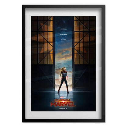 Captain Marvel Movie Poster | Official Art 02