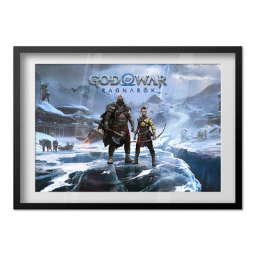 God of War Ragnarok Poster — Key Art Print | Gaming Wall Art