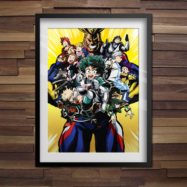 My Hero Academia Poster — Key Art 02 Print | Anime Wall Art
