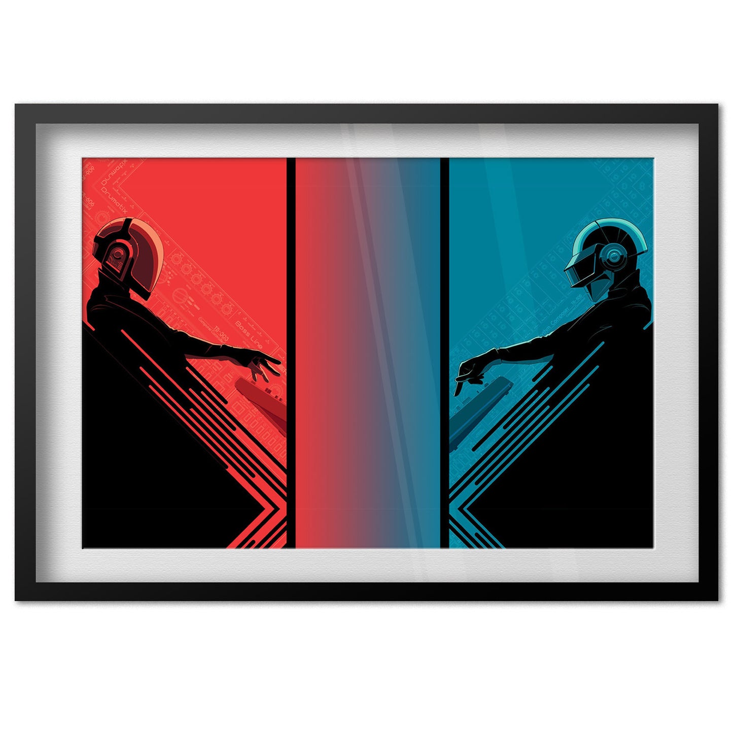 Daft Punk Poster | Official Art