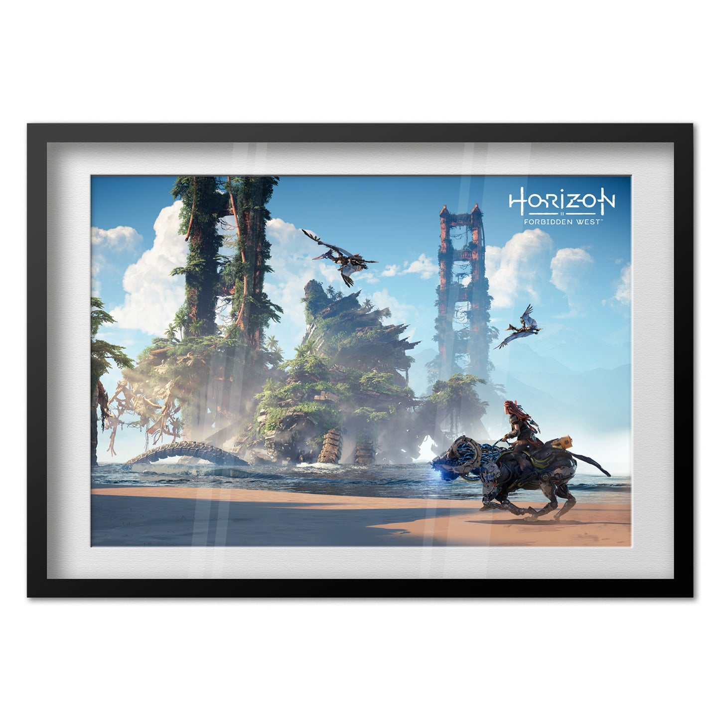 Horizon Forbidden West Poster — Key Art 01 Print | RPG Gaming Wall Art