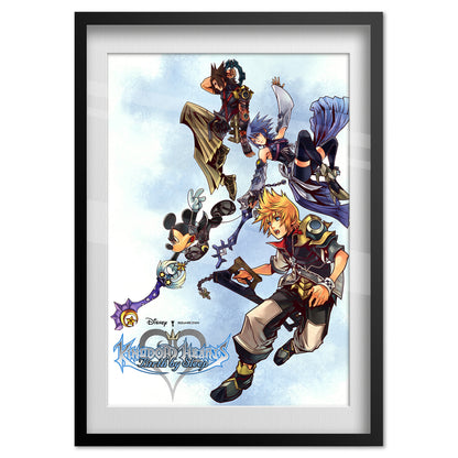Kingdom Hearts Birth by Sleep Poster — Key Art Print | JRPG Gaming Wall Art