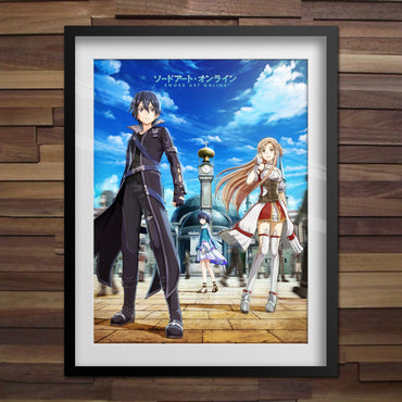 Sword Art Online Poster — Original Key Art Print | Anime Wall Art