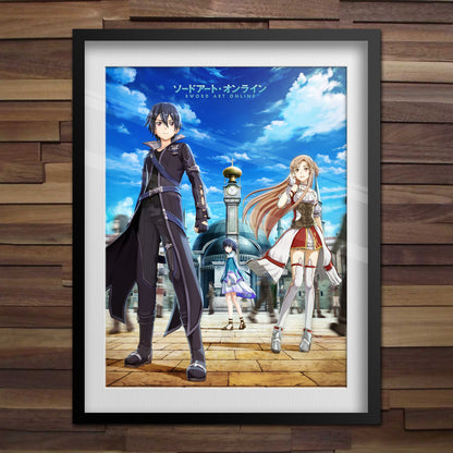 Sword Art Online Poster — Original Key Art Print | Anime Wall Art