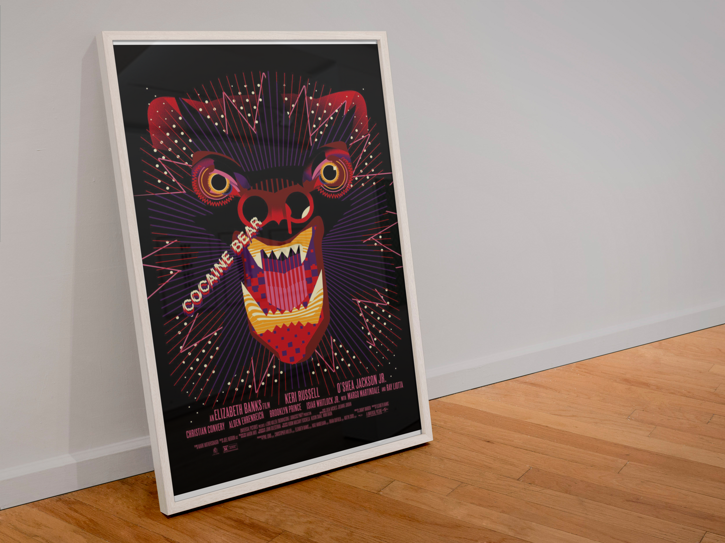 Cocaine Bear Movie Poster | Official Art