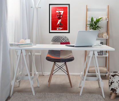 Cristiano Ronaldo Poster CR7 Motivational Print | Official Art