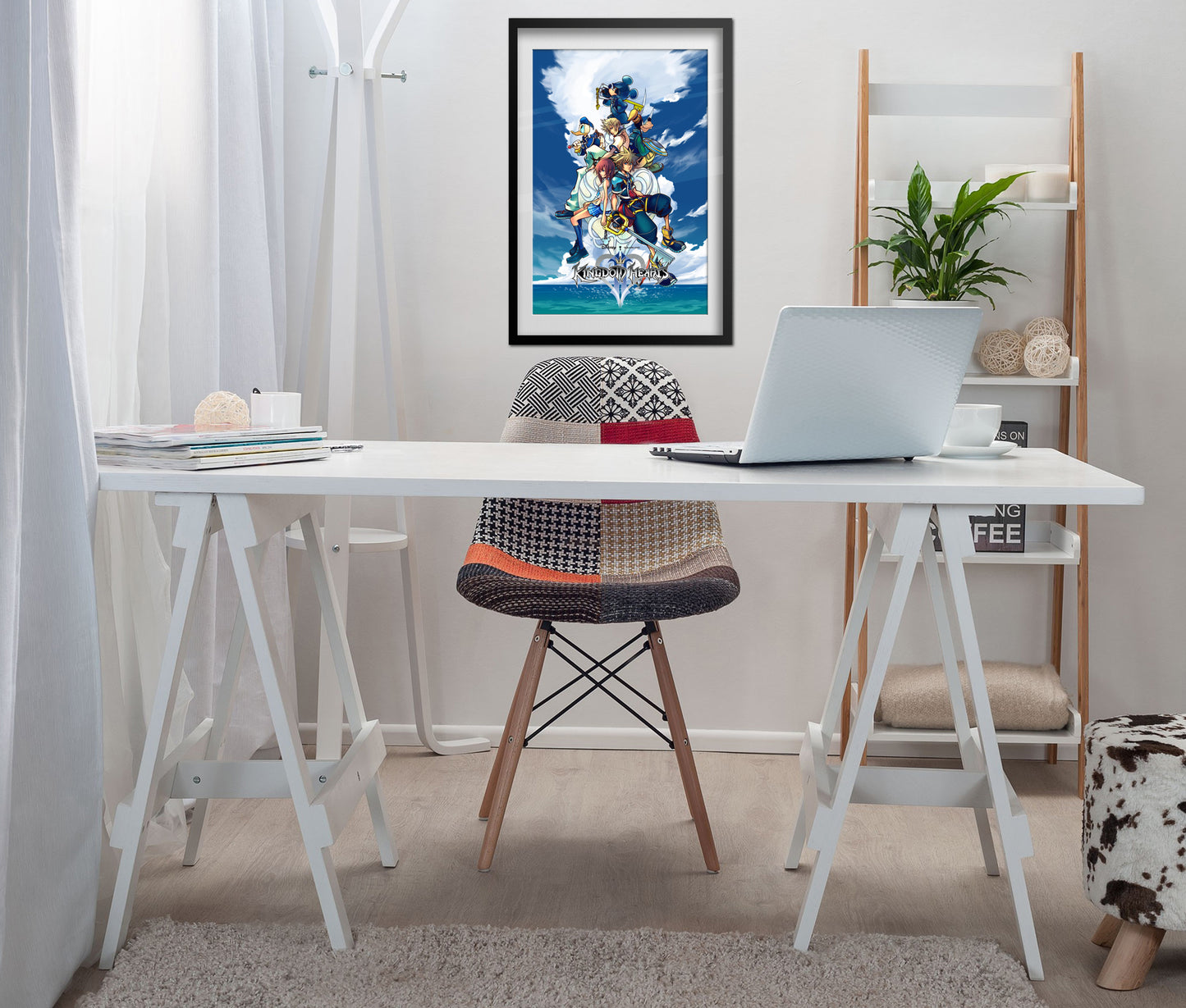 Kingdom Hearts II Poster — Exclusive Key Art Print | JRPG Gaming Wall Art