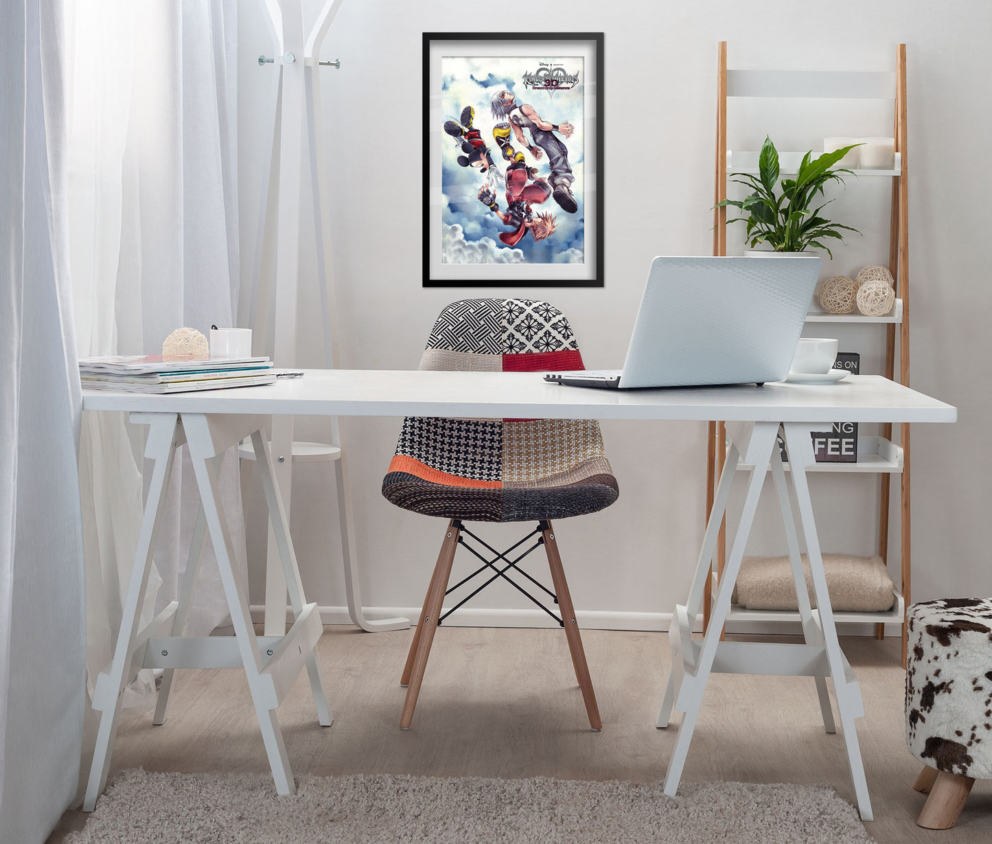 Kingdom Hearts Dream Drop Distance Poster — Key Art Print | JRPG Gaming Wall Art