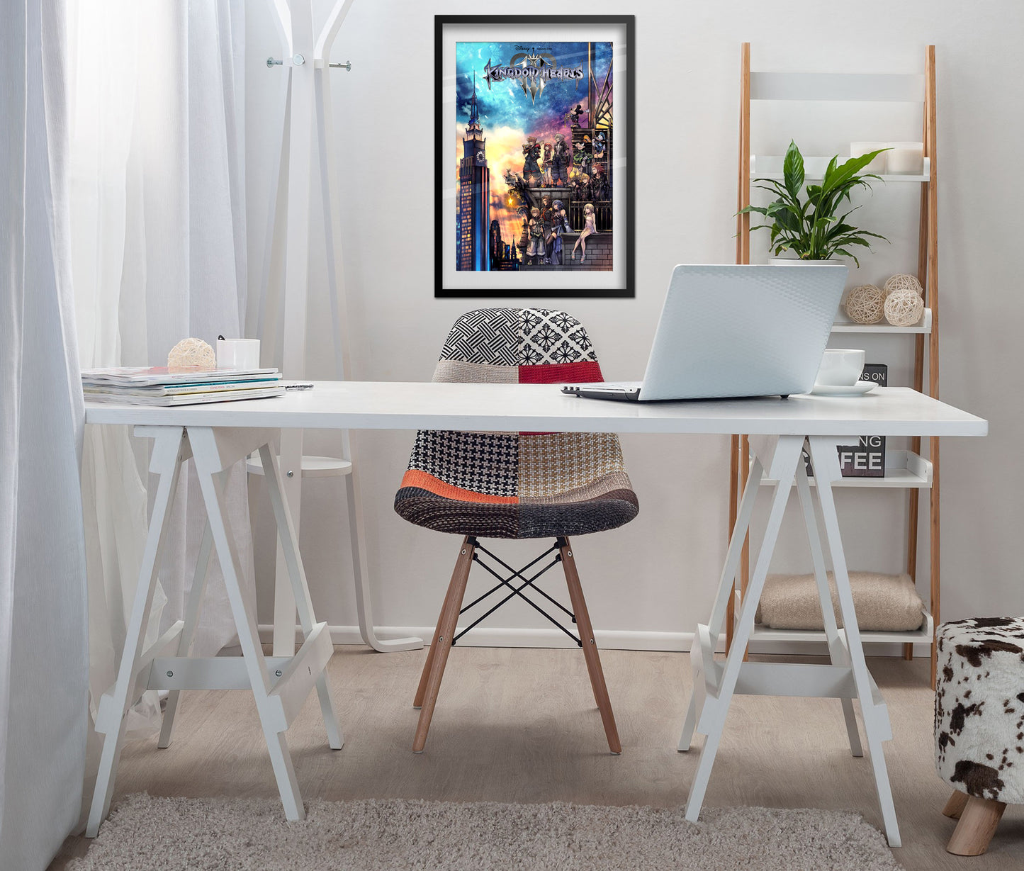 Kingdom Hearts III Poster — Key Art Print | JRPG Gaming Wall Art