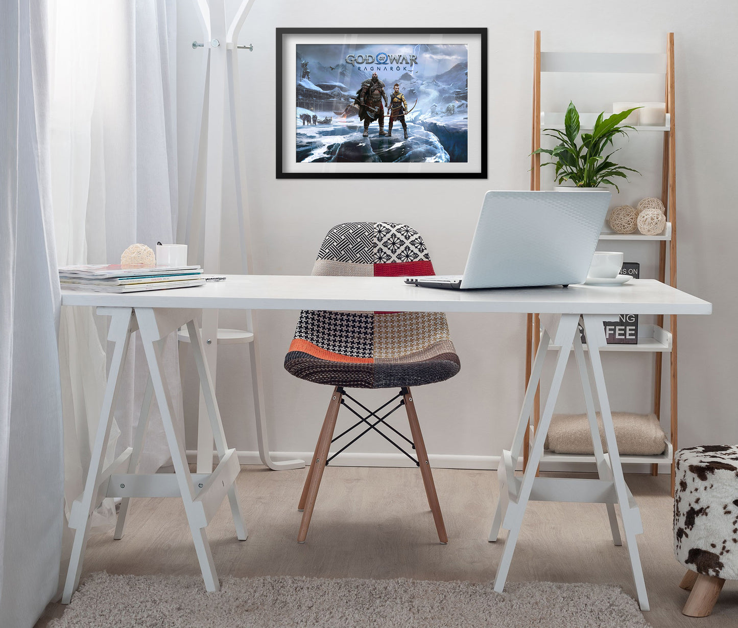 God of War Ragnarok Poster — Key Art Print | Gaming Wall Art