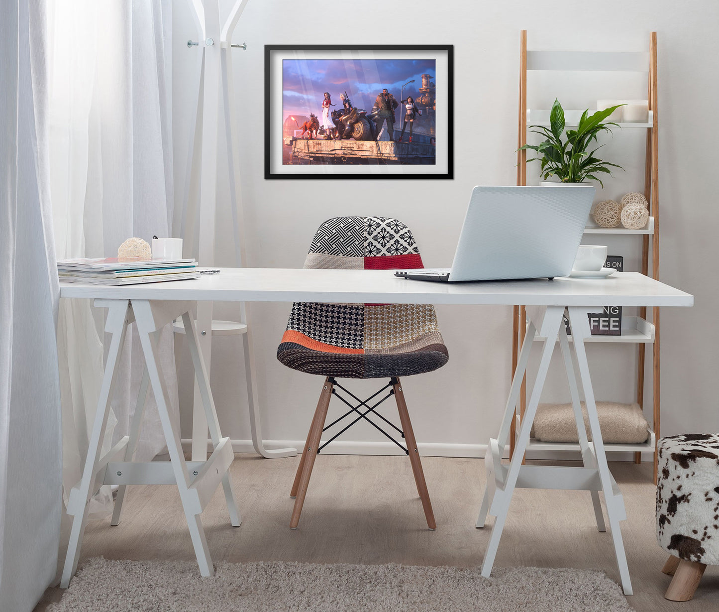 Final Fantasy VII (7) Remake Leaving Midgar Key Art