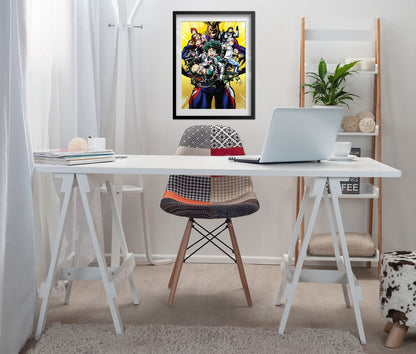 My Hero Academia Poster — Key Art 02 Print | Anime Wall Art