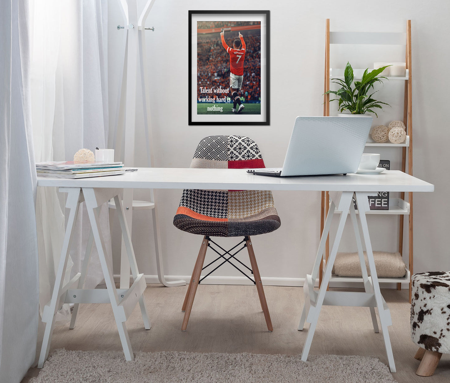 Cristiano Ronaldo Poster CR7 Motivational Print | Official Art 01