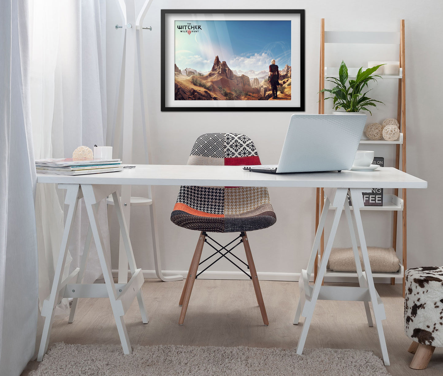 The Witcher 3 Poster — Key Art 03 Print | RPG Gaming Wall Art