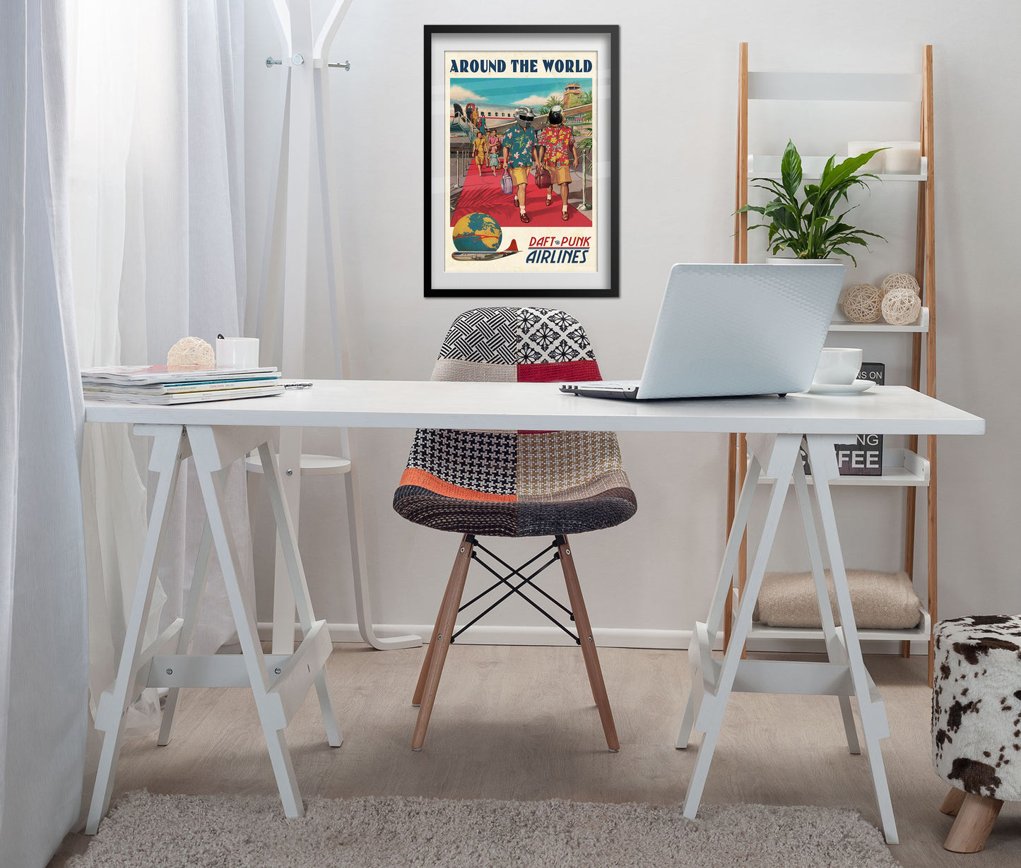 Daft Punk Around the World Poster | Official Art