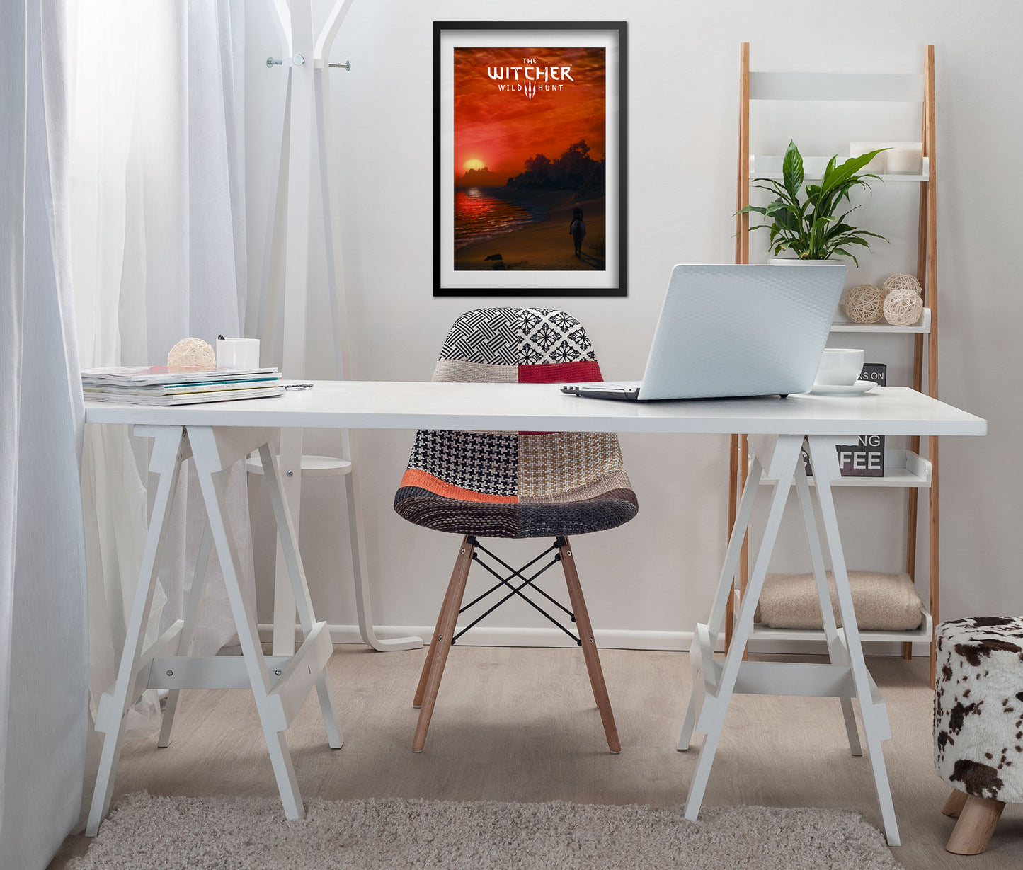 The Witcher 3 Poster — Key Art 05 Print | RPG Gaming Wall Art
