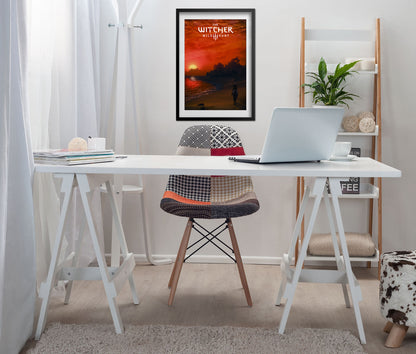 The Witcher 3 Poster — Key Art 05 Print | RPG Gaming Wall Art