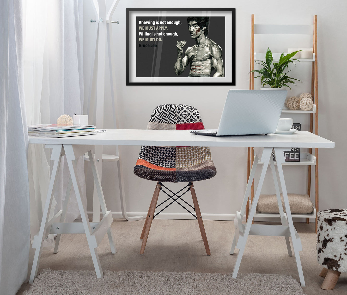 Bruce Lee Motivational Poster | Inspirational Art New