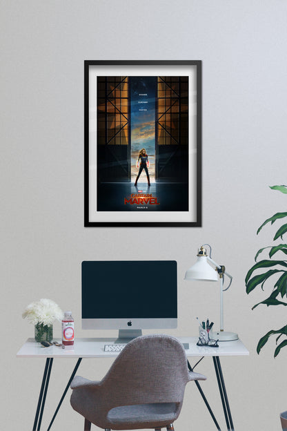 Captain Marvel Movie Poster | Official Art 02