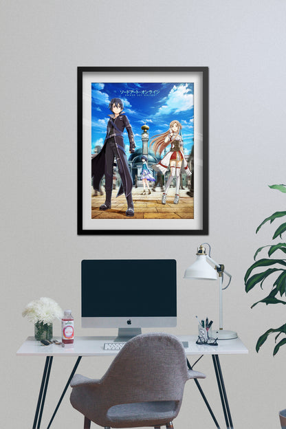 Sword Art Online Poster — Original Key Art Print | Anime Wall Art