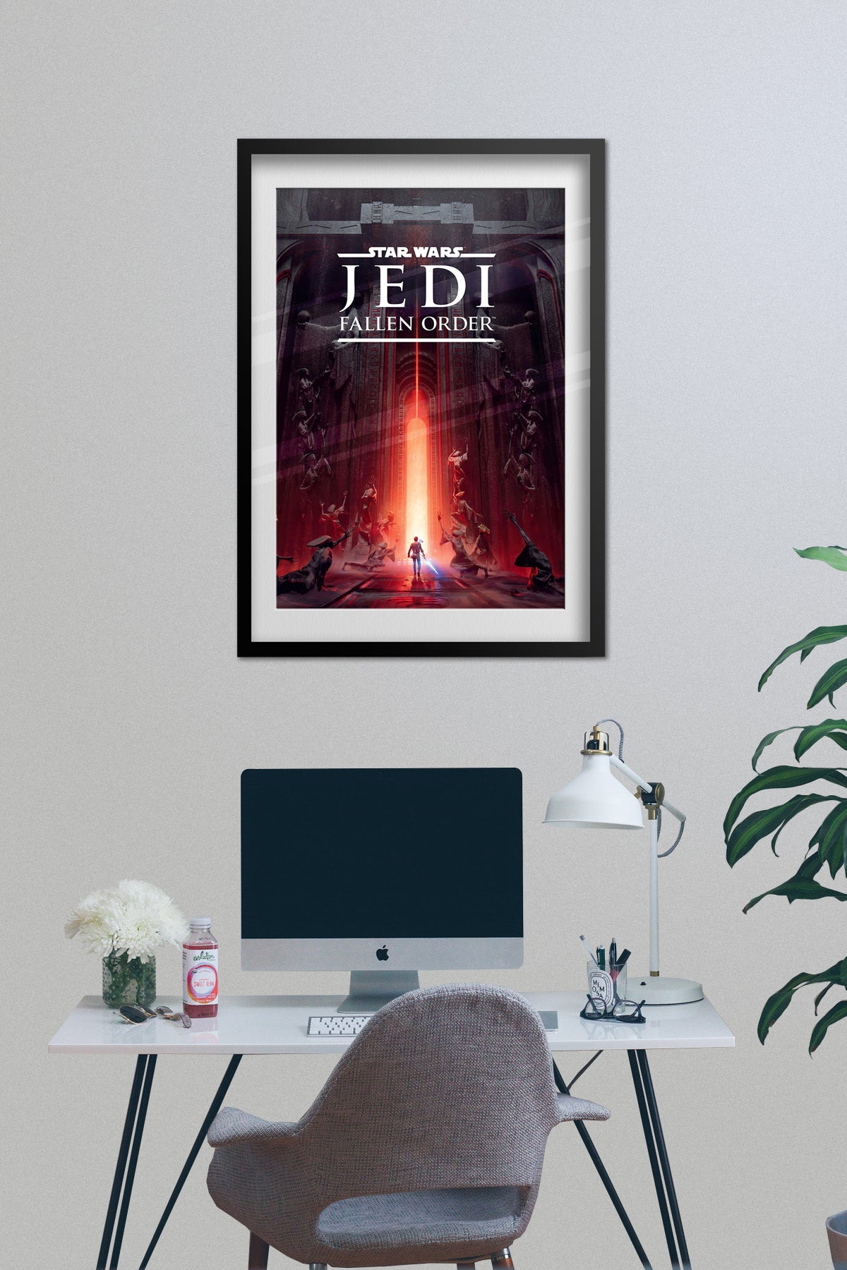 Jedi Fallen Order Poster — Cal Kestis Key Art Print | Star Wars Gaming Wall Art