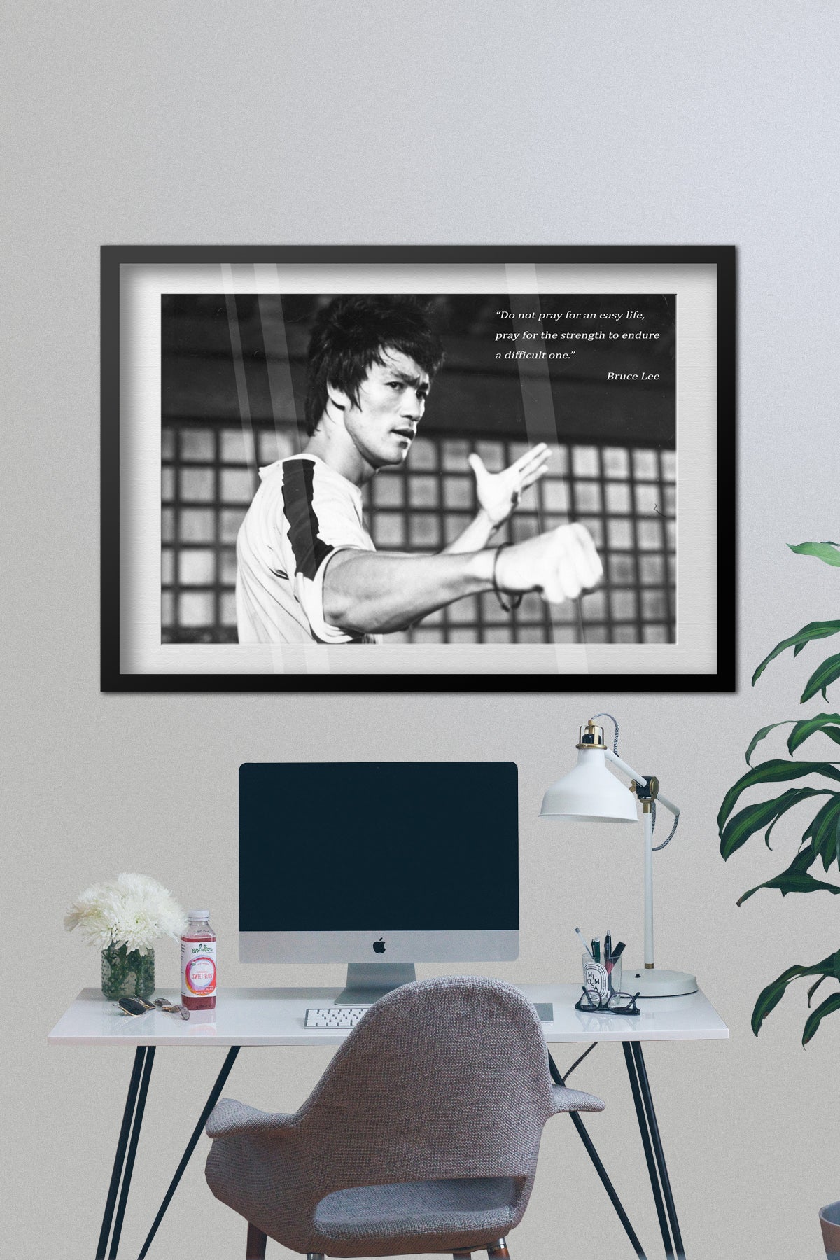 Bruce Lee Motivational Poster | Inspirational Art
