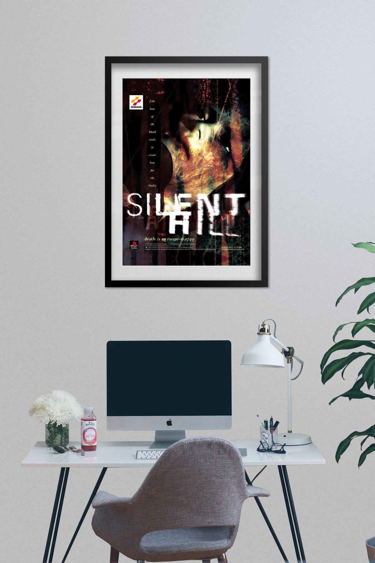 Silent Hill Poster — Key Art Print | Horror Gaming Wall Art