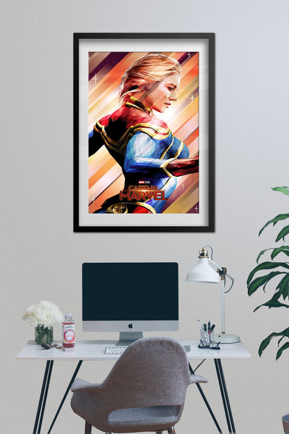 Captain Marvel Movie Poster | Official Art 04