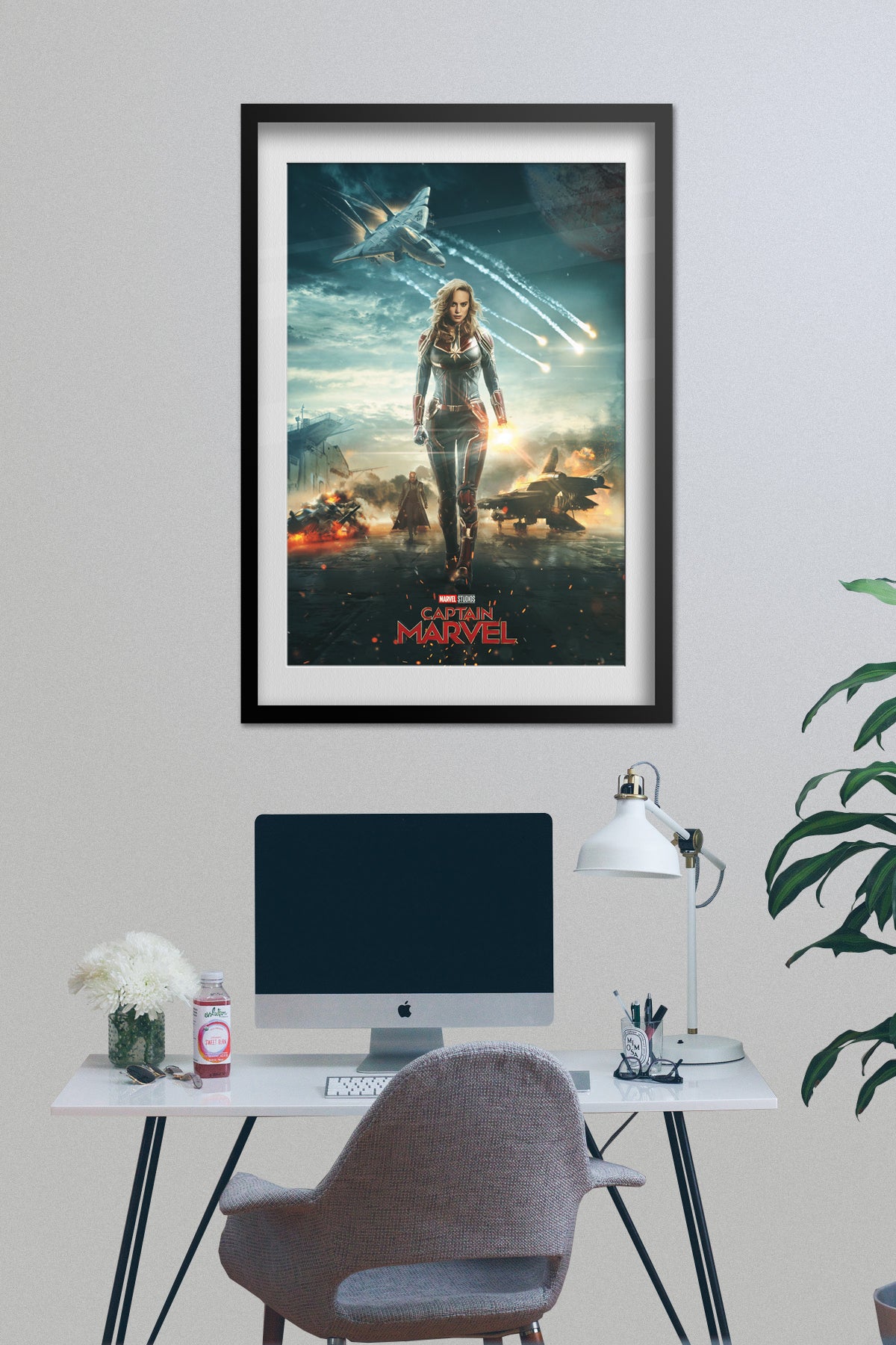 Captain Marvel Movie Poster | Official Art 01