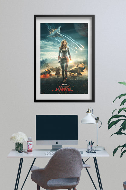 Captain Marvel Movie Poster | Official Art 01
