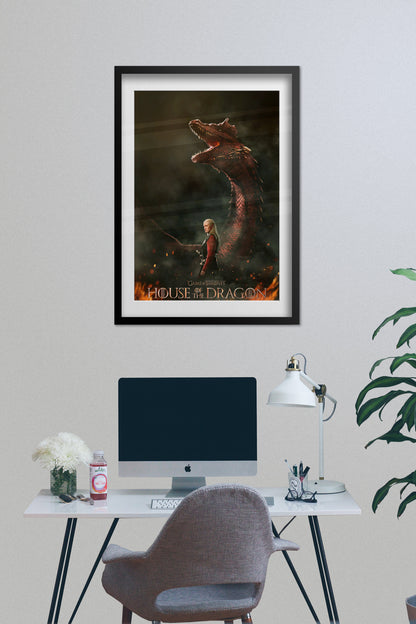 Daemon Targaryen: House of the Dragon Movie Poster | Official Art 01