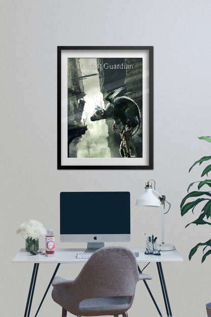 The Last Guardian Poster — Key Art Print | Gaming Wall Art