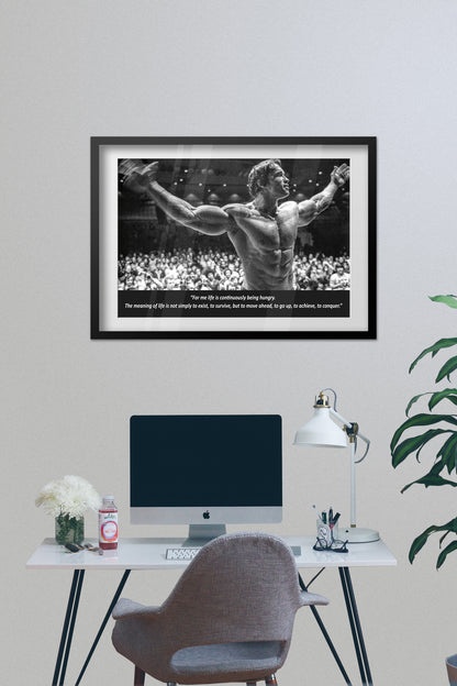 Arnold Schwarzenegger Motivational Poster