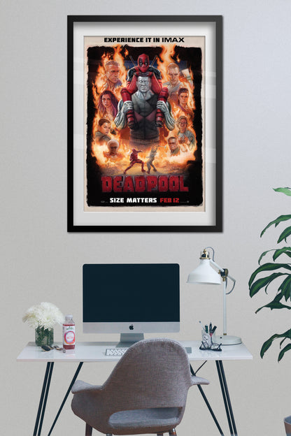 Dead Pool Movie Poster | Exclusive Key Art