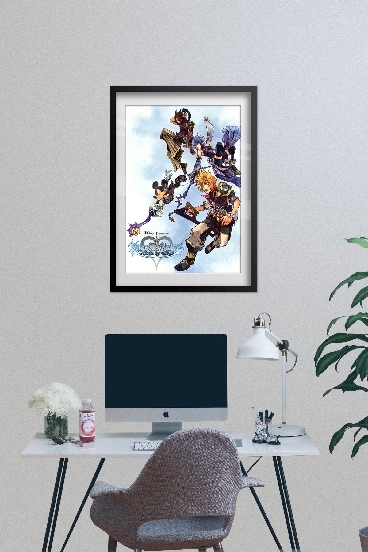Kingdom Hearts Birth by Sleep Poster — Key Art Print | JRPG Gaming Wall Art